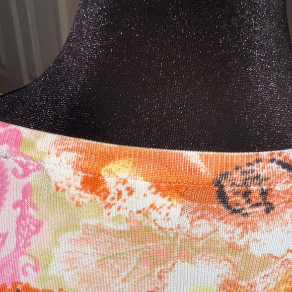 BCBGMaxAzria Pink Floral Button Down Shirt - Picture 10 of 17